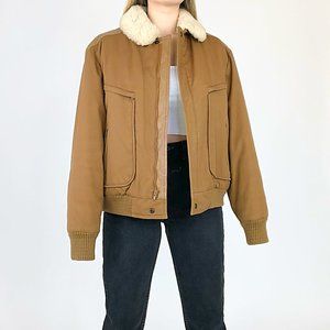 Beautiful vintage London Fog bomber/aviator style jacket!